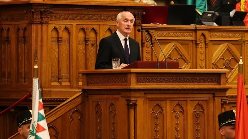 András Baka Assumed the Presidency of Hungary