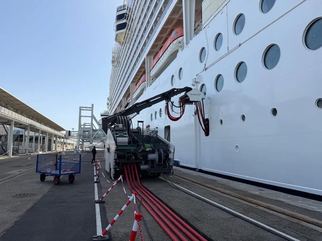 Innovative cruise ship features developed in Europe