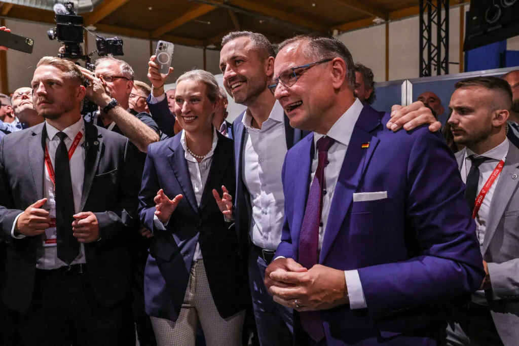 Campaign rally in Saxony-Anhalt