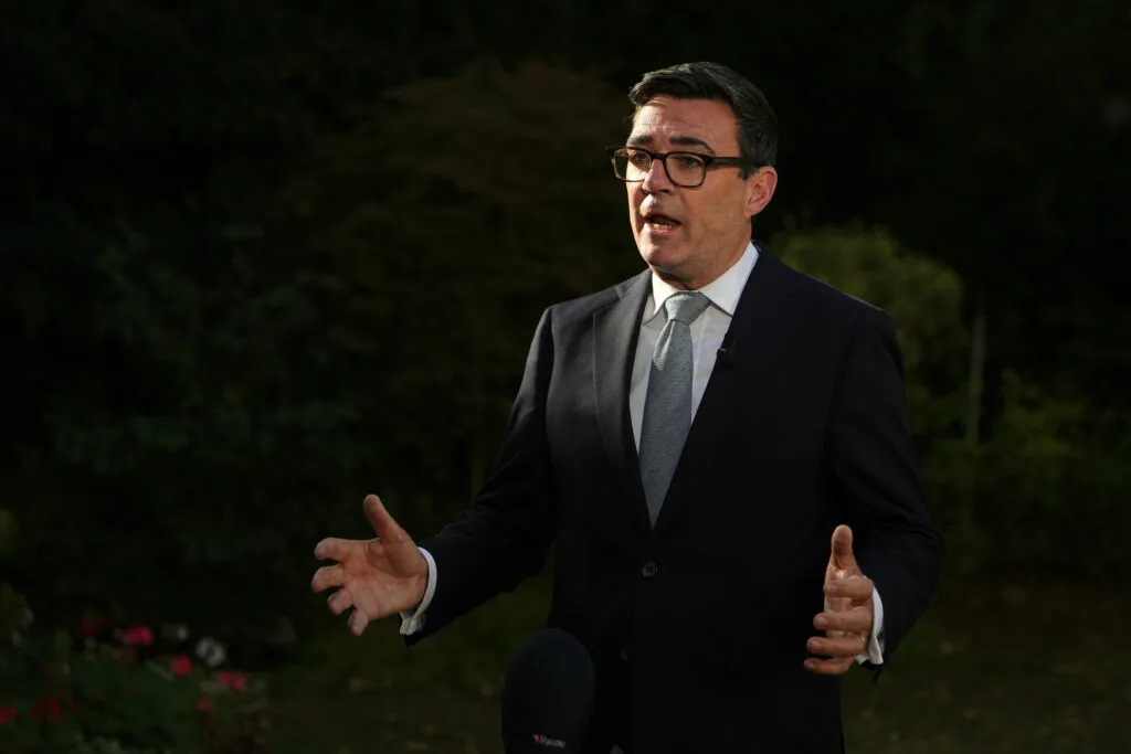 Prime Minister Andy Burnham at Downing Street